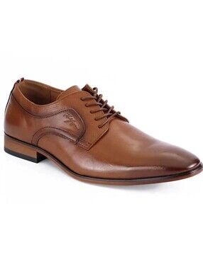 NWOT Tommy Hilfiger Men's Soli Lace-Up Dress Oxfords Brown
